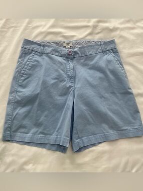crown & ivy Pale Blue Women's Chino Shorts
